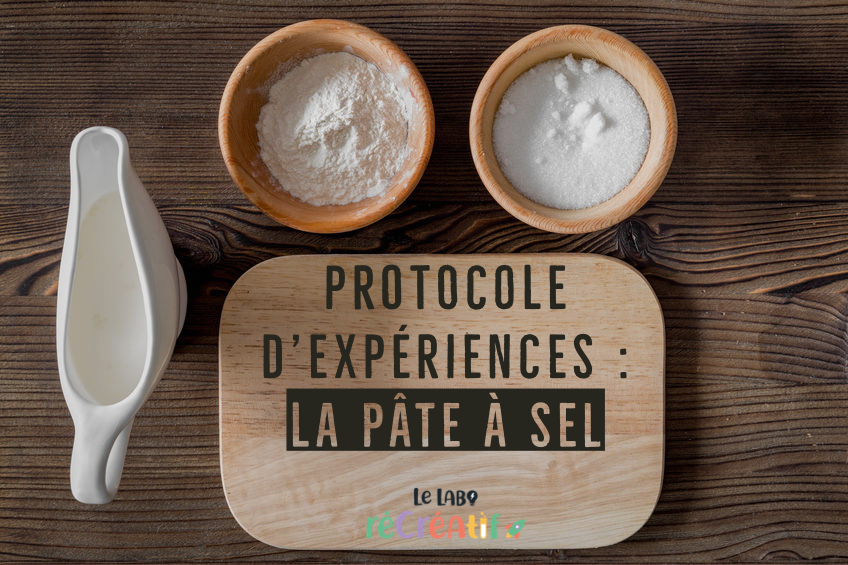 Protocole d’expériences : recette de la pâte à sel