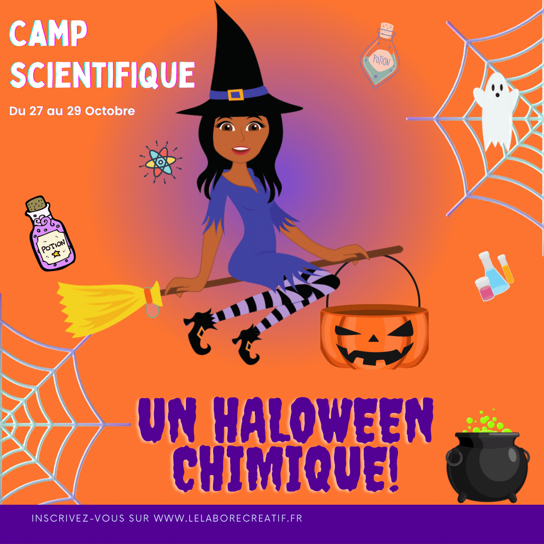 Camp scientifique Halloween chimique